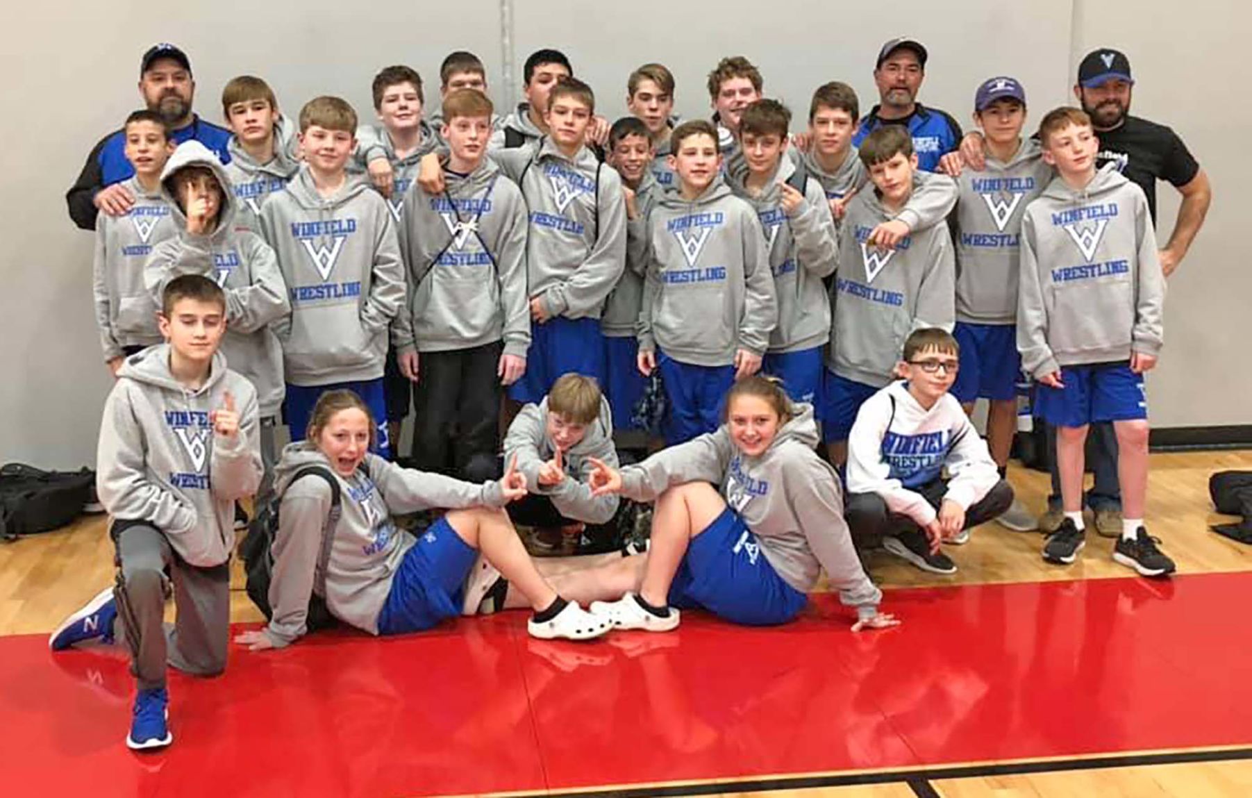 Champions on the Mat
